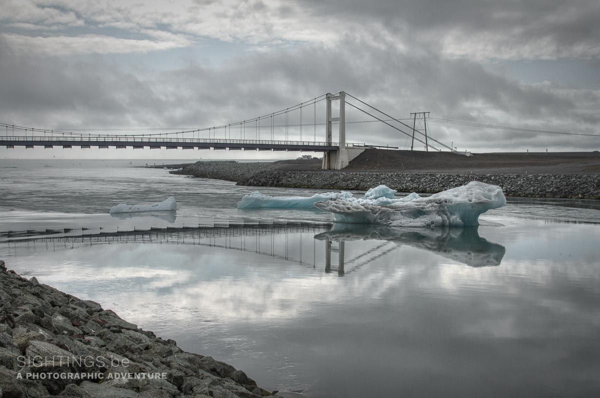 Bridge at Jökullsarlon