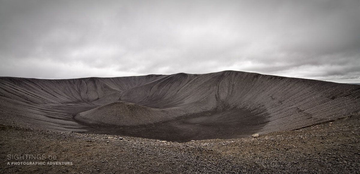 Hverfell crater near Myvatn