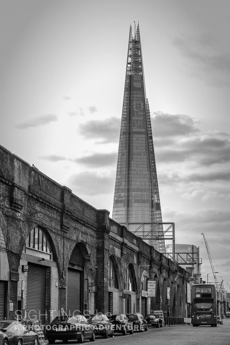 Druid street, viewing The Shard