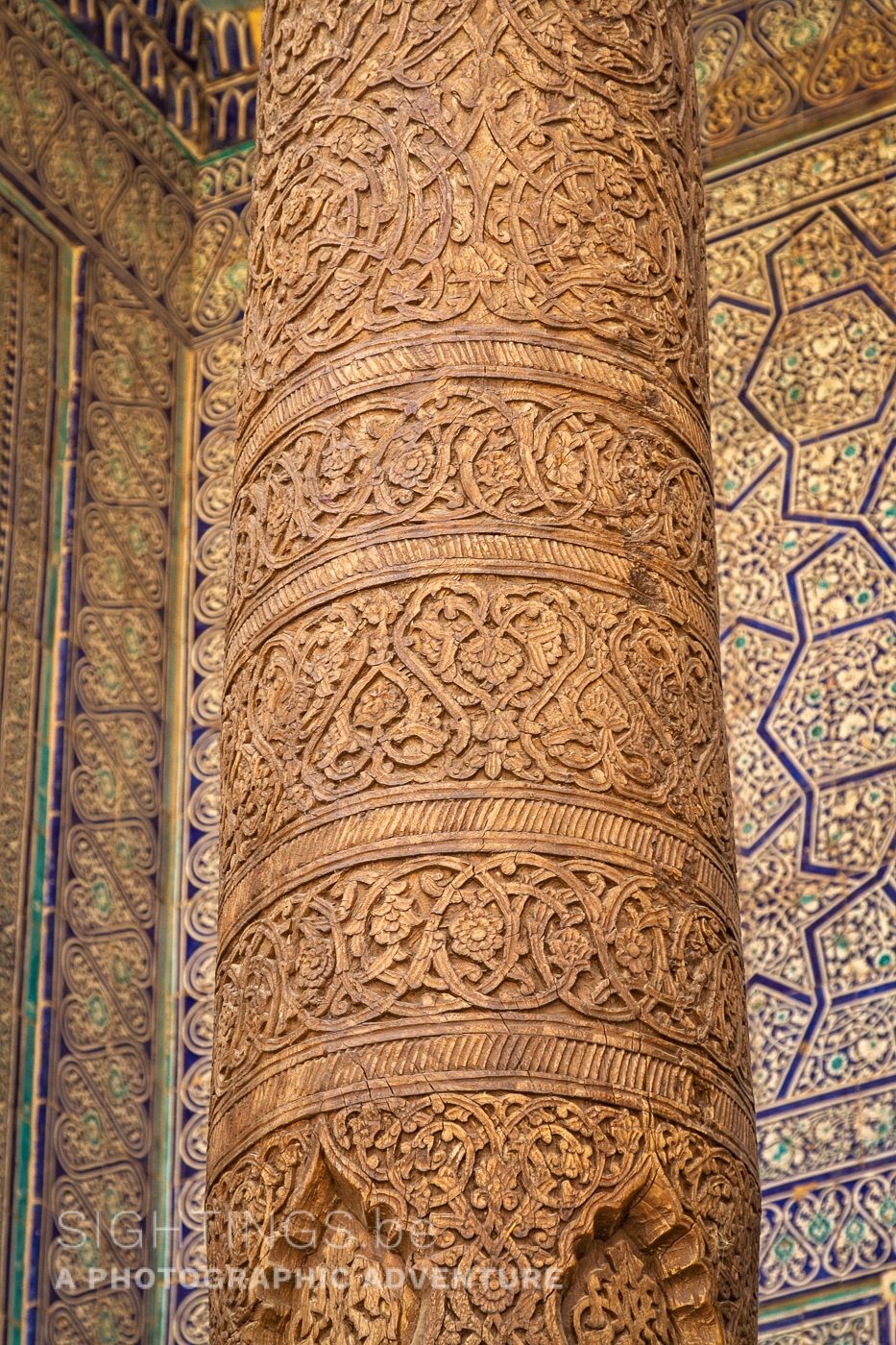 In the Kunya Ark palace, Khiva